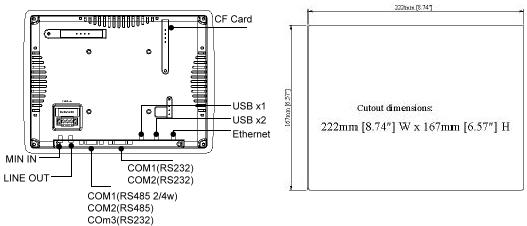 MT8070IH5開(kāi)孔尺寸